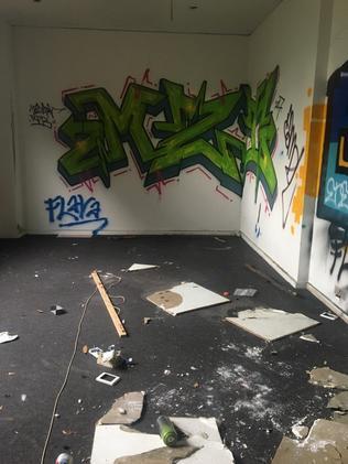 WHEELERS HILL GYM vandalised